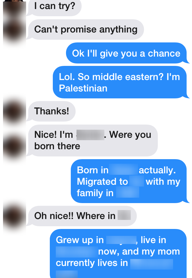 Conversation screenshot