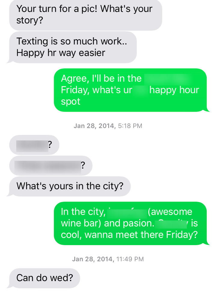 Conversation screenshot