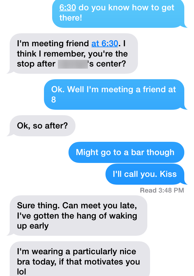 Conversation screenshot