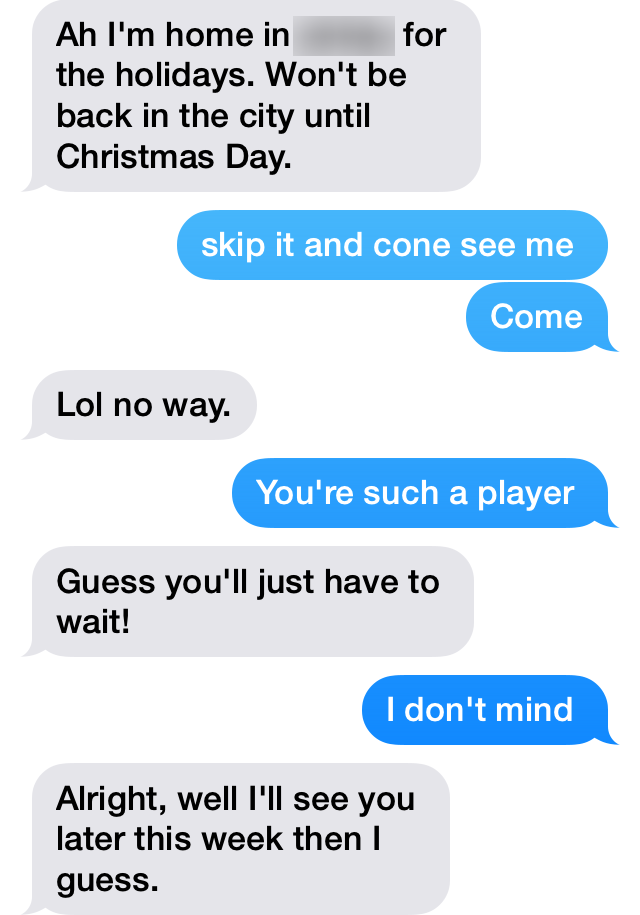 Conversation screenshot
