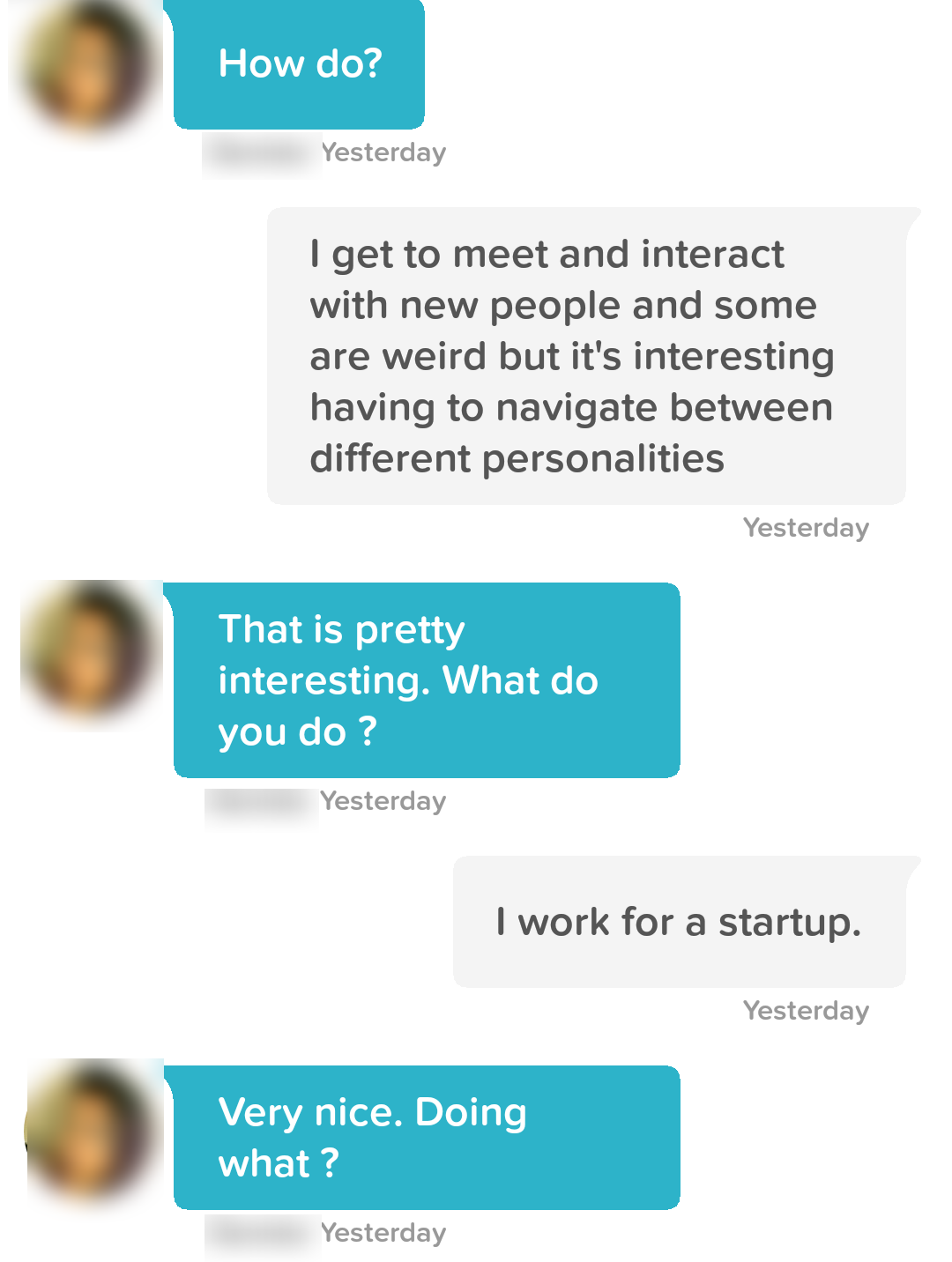 Conversation screenshot