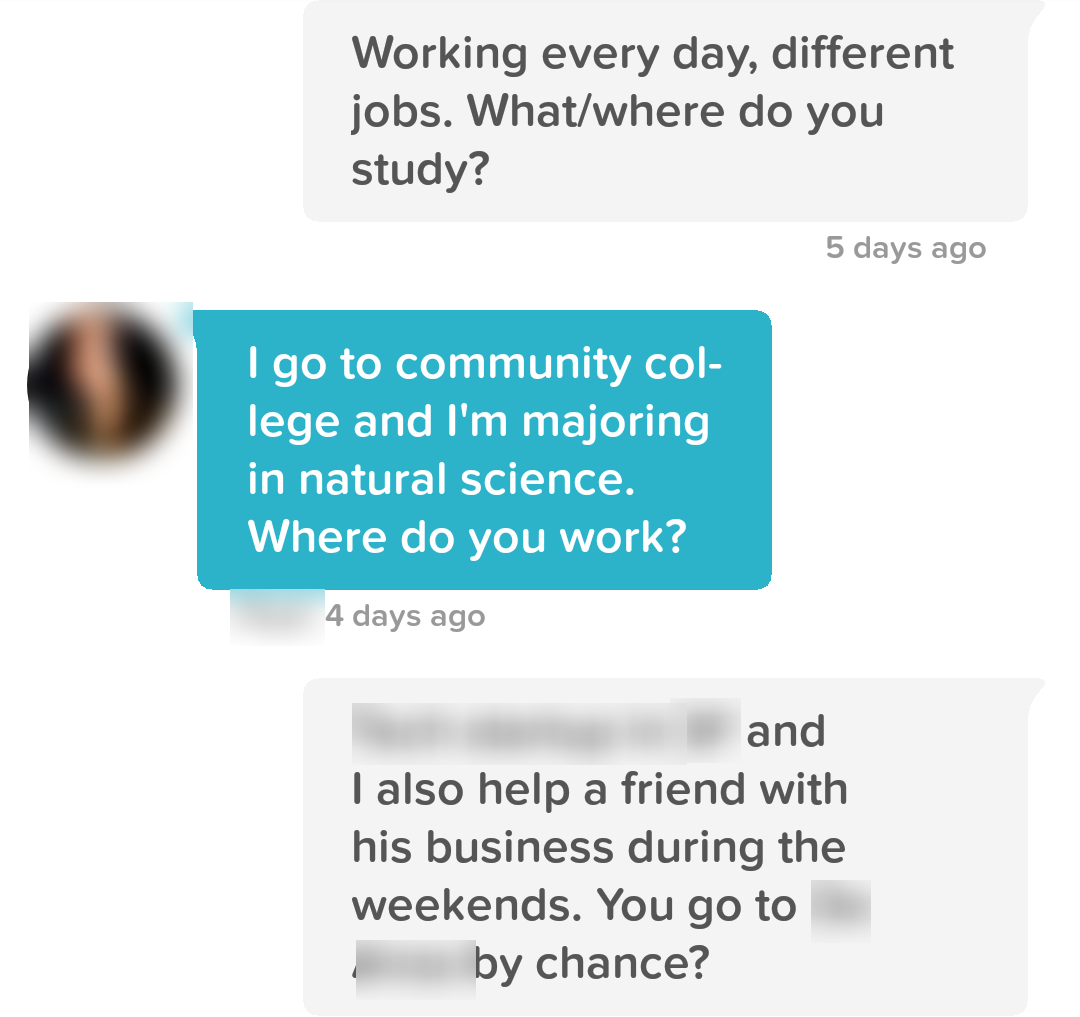 Conversation screenshot