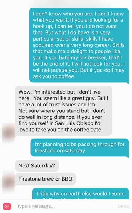 Conversation screenshot