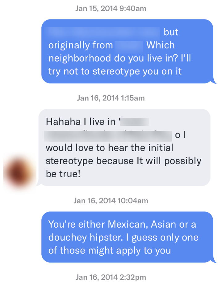 Conversation screenshot
