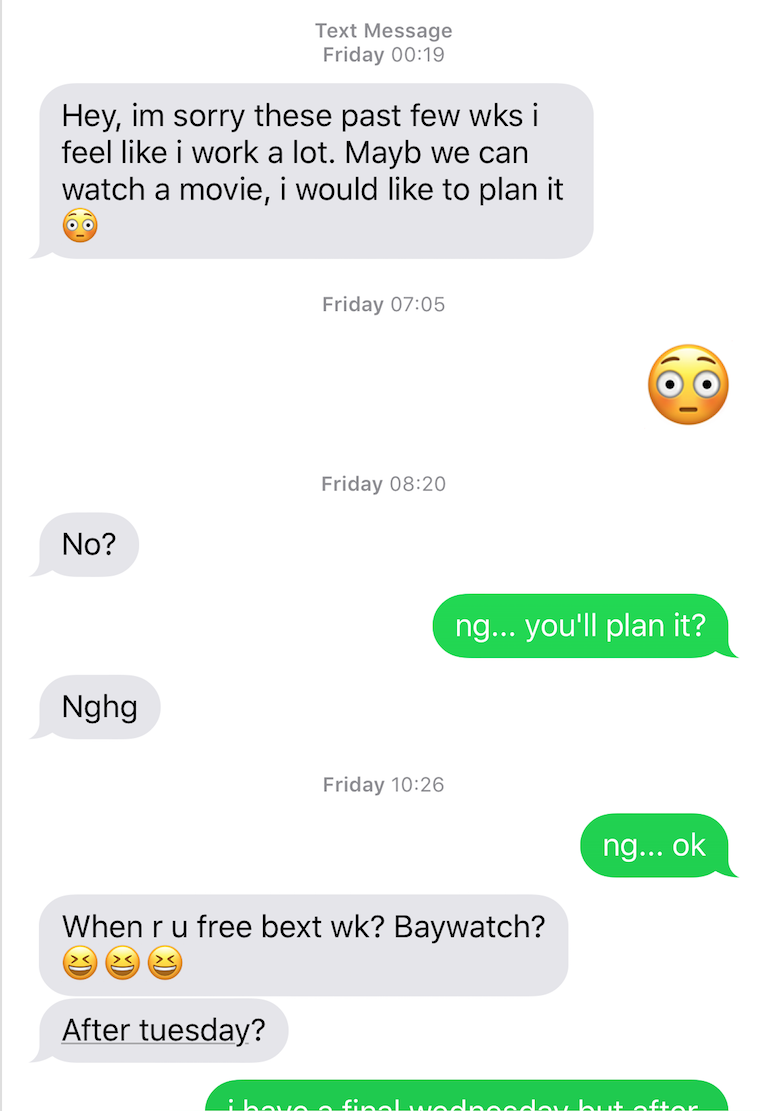Conversation screenshot
