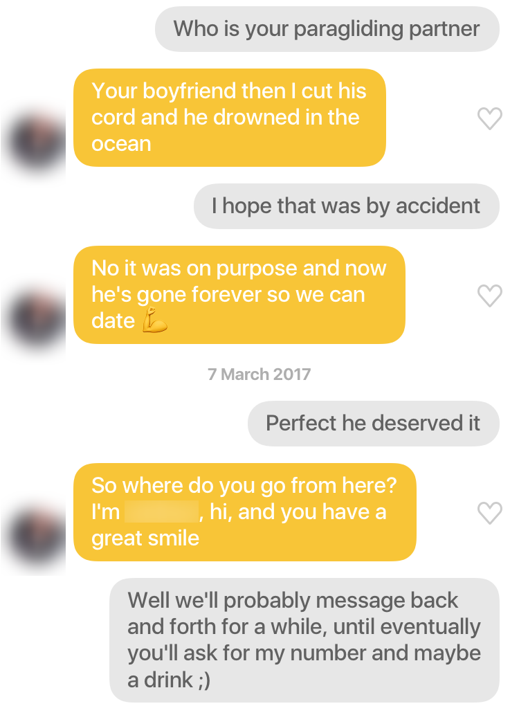 Conversation screenshot
