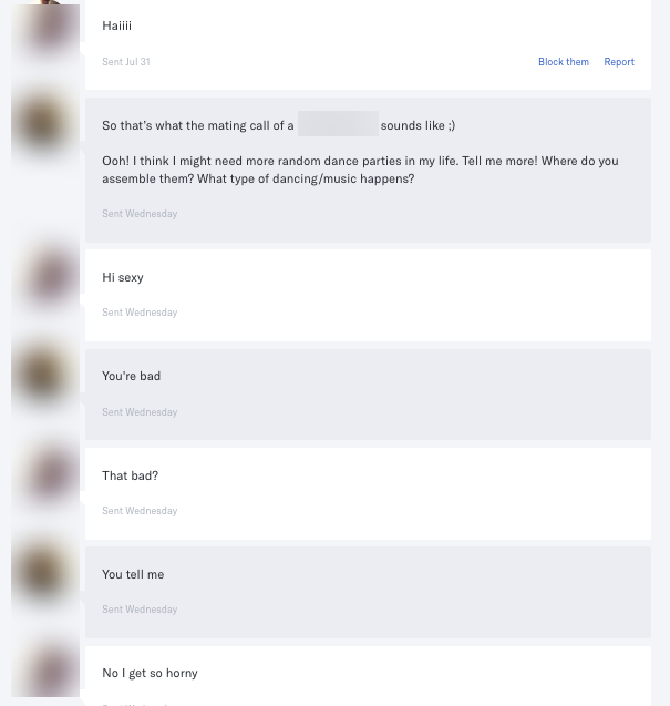 Conversation screenshot