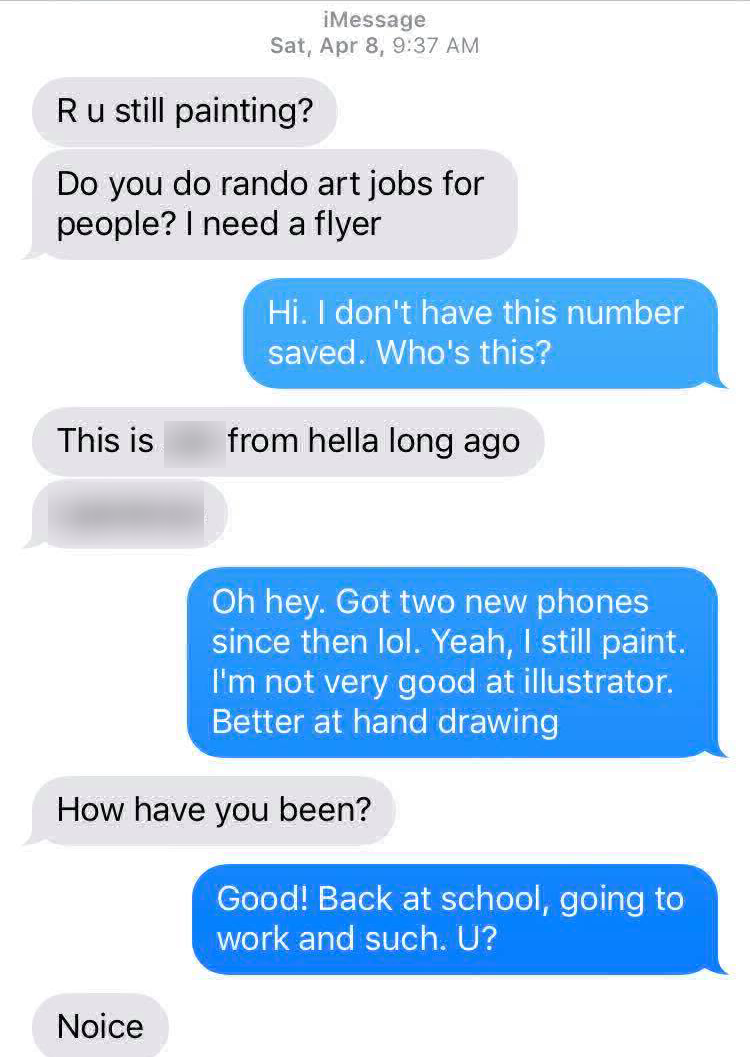 Conversation screenshot