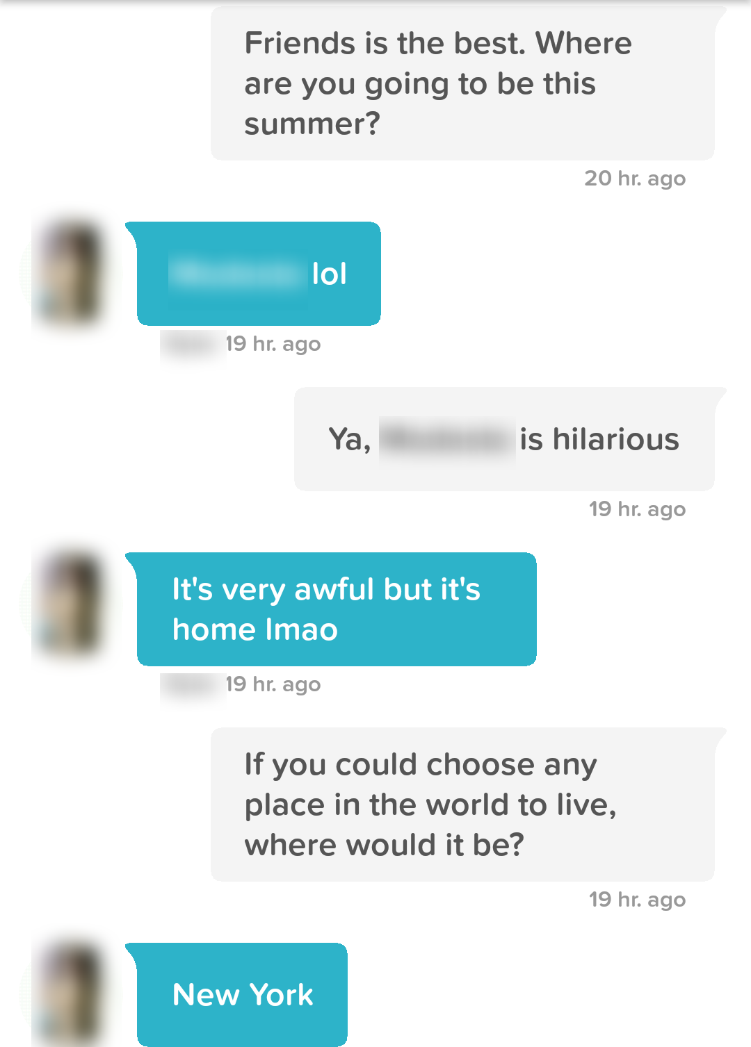 Conversation screenshot