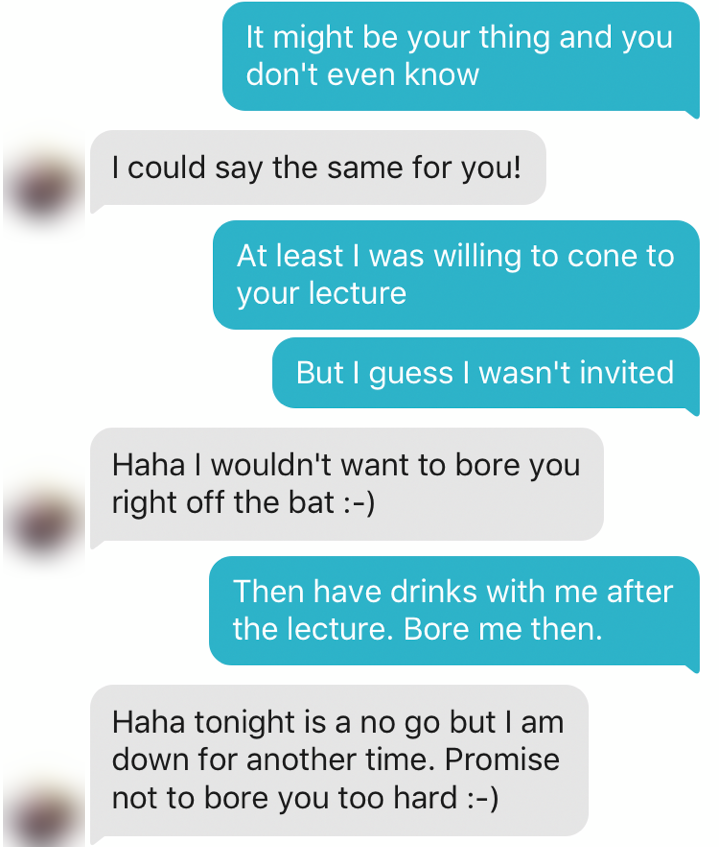 Conversation screenshot