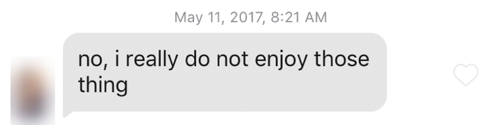 Conversation screenshot