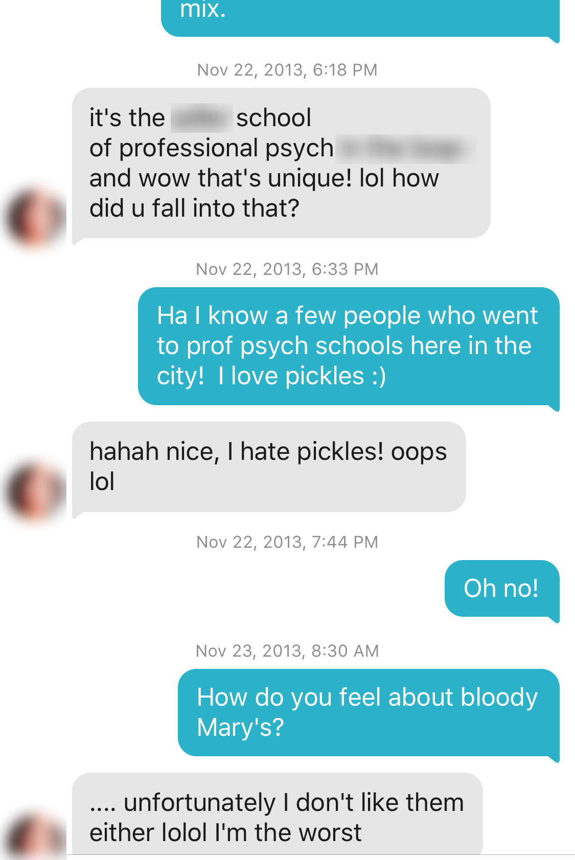 Conversation screenshot