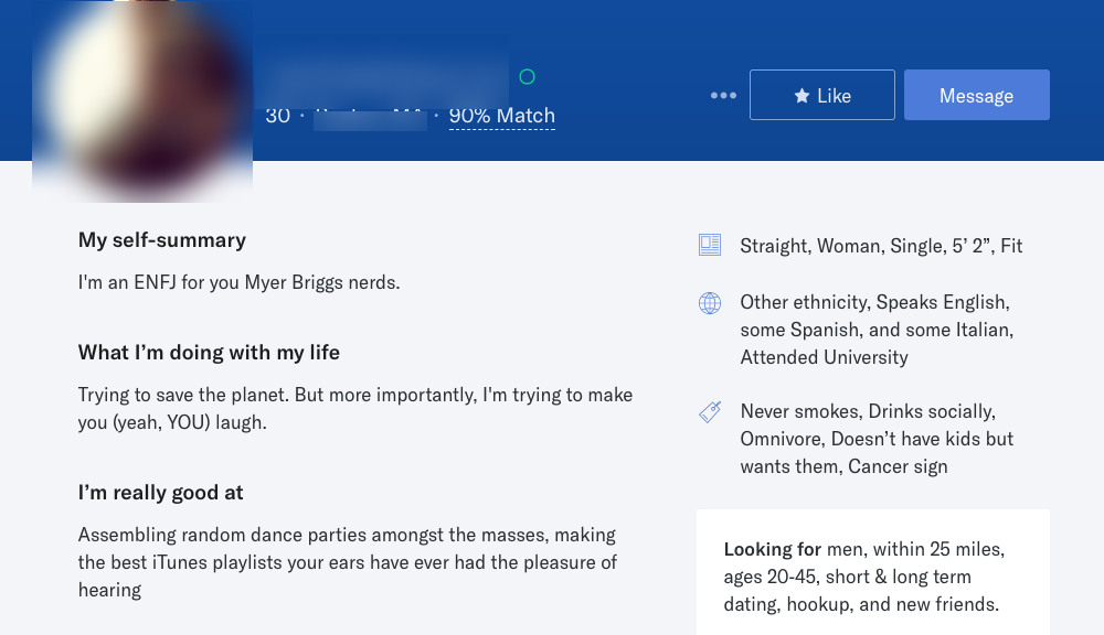 Conversation screenshot