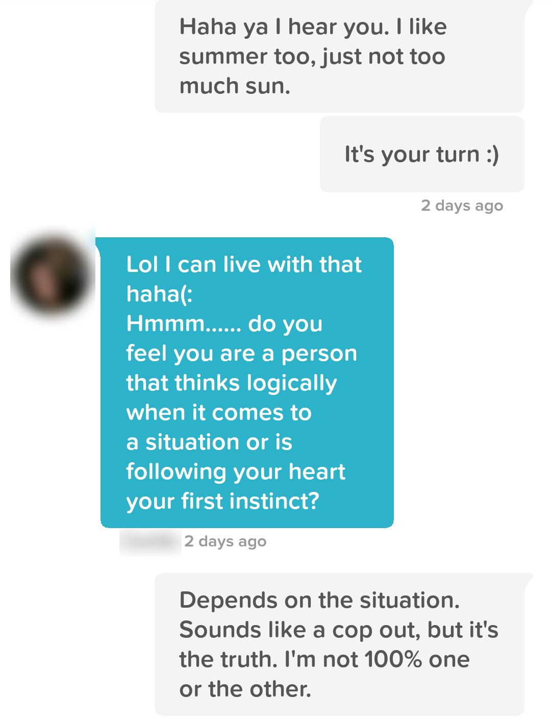 Conversation screenshot