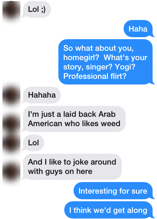 Conversation screenshot