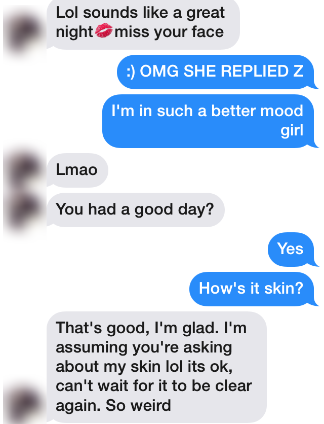 Conversation screenshot