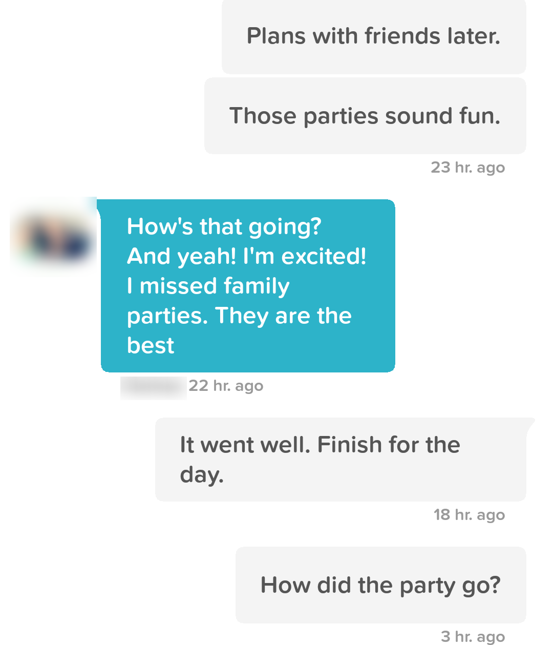 Conversation screenshot