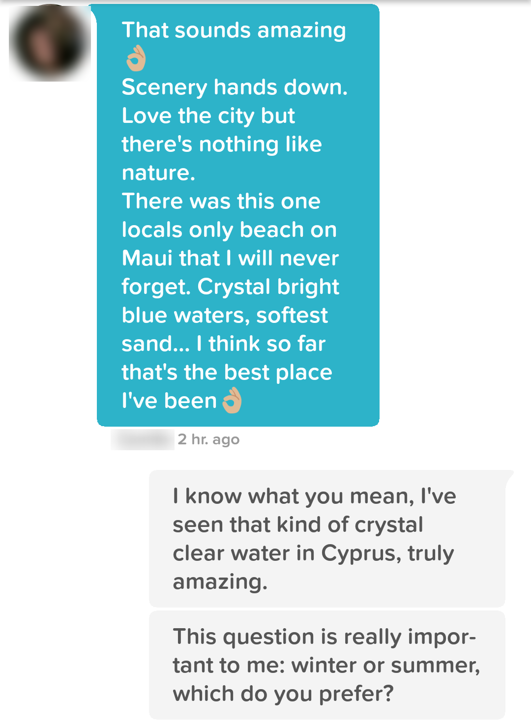 Conversation screenshot