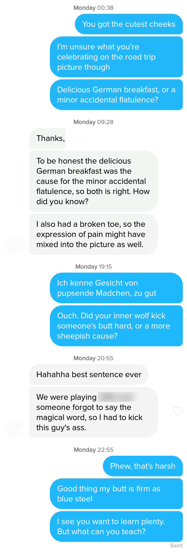 Conversation screenshot