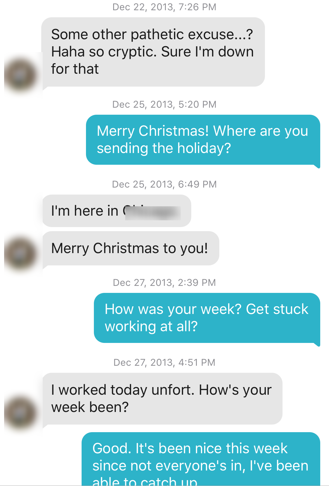 Conversation screenshot