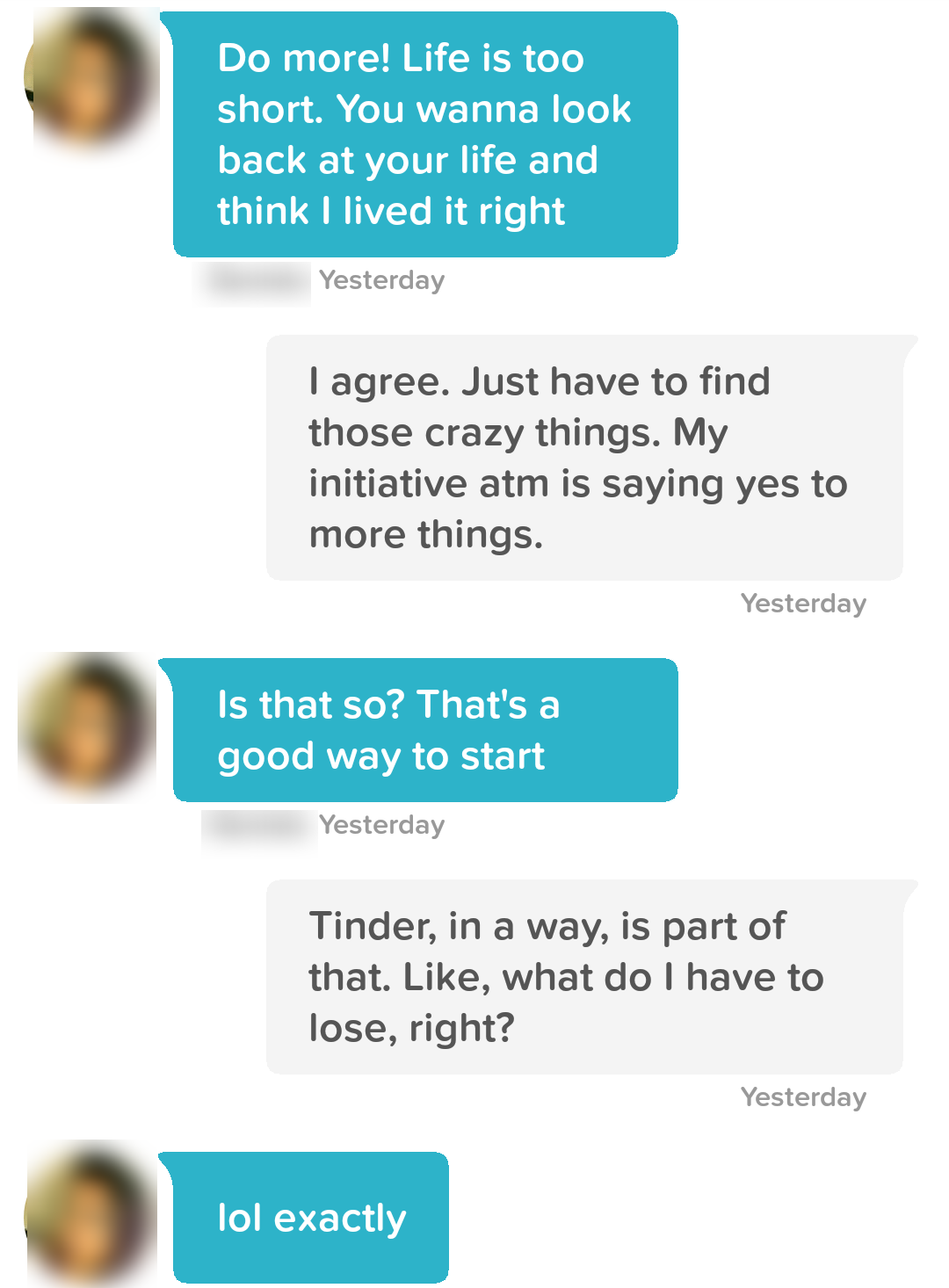 Conversation screenshot