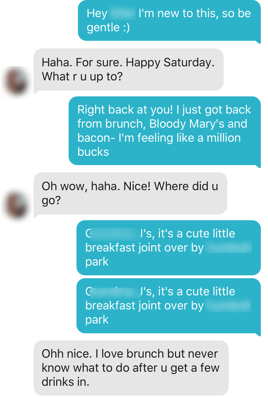 Conversation screenshot