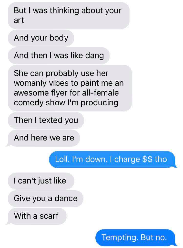 Conversation screenshot