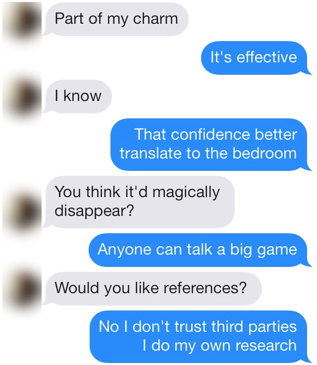 Conversation screenshot