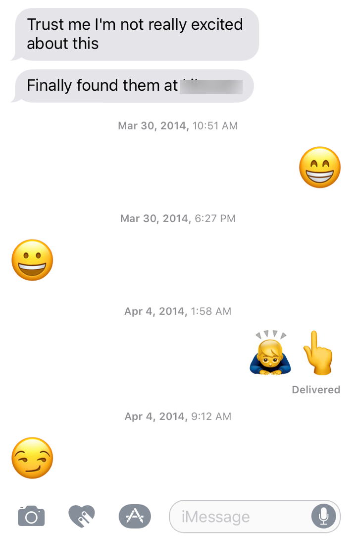 Conversation screenshot