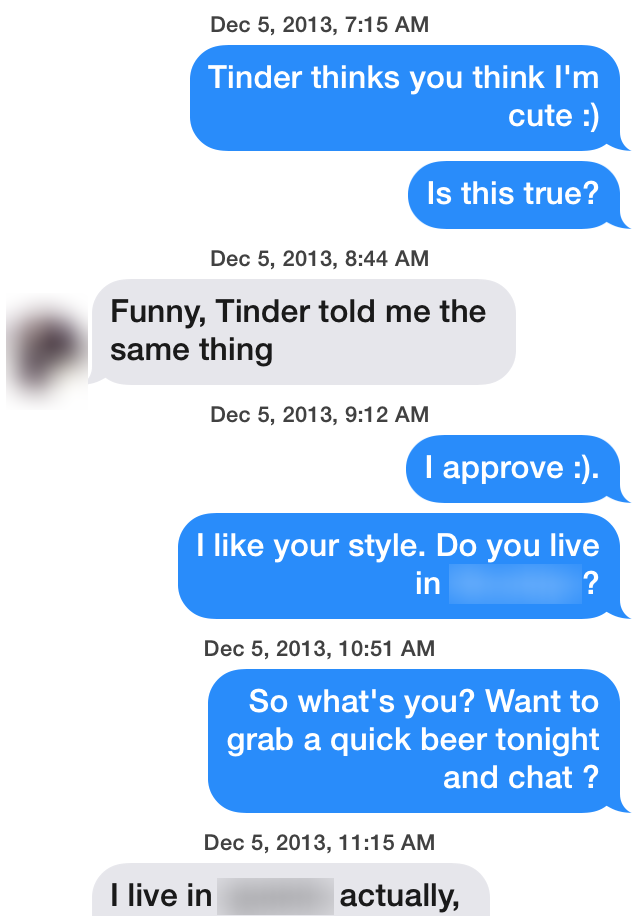 Conversation screenshot