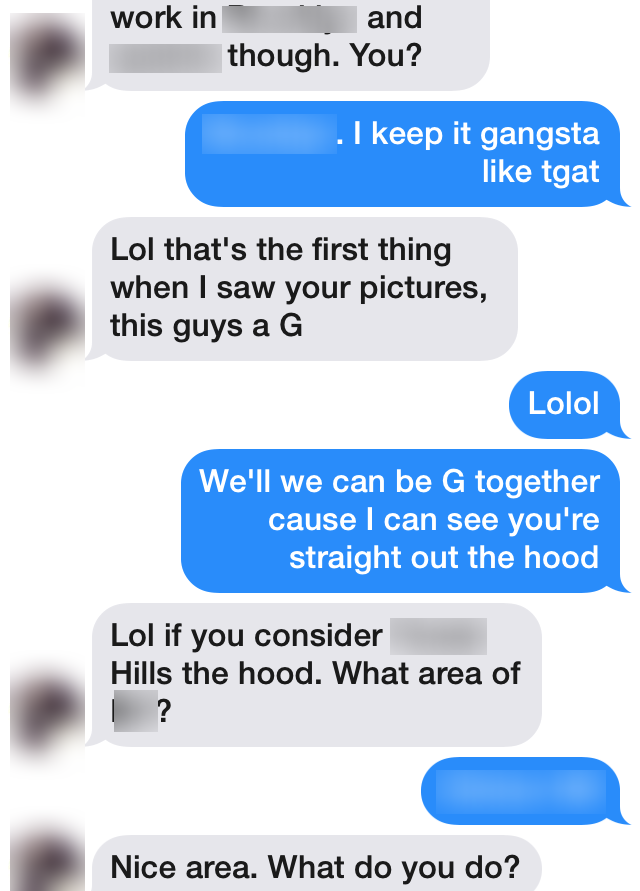 Conversation screenshot