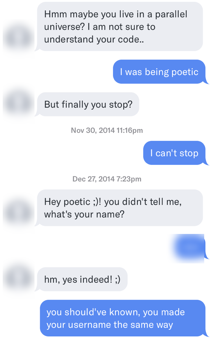 Conversation screenshot