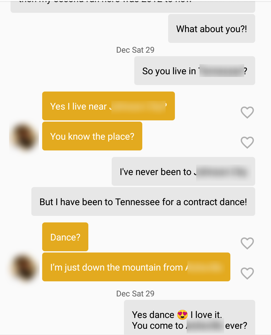 Conversation screenshot