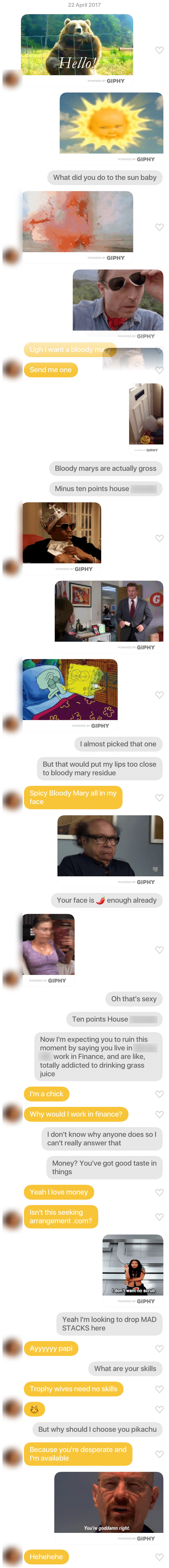 Conversation screenshot