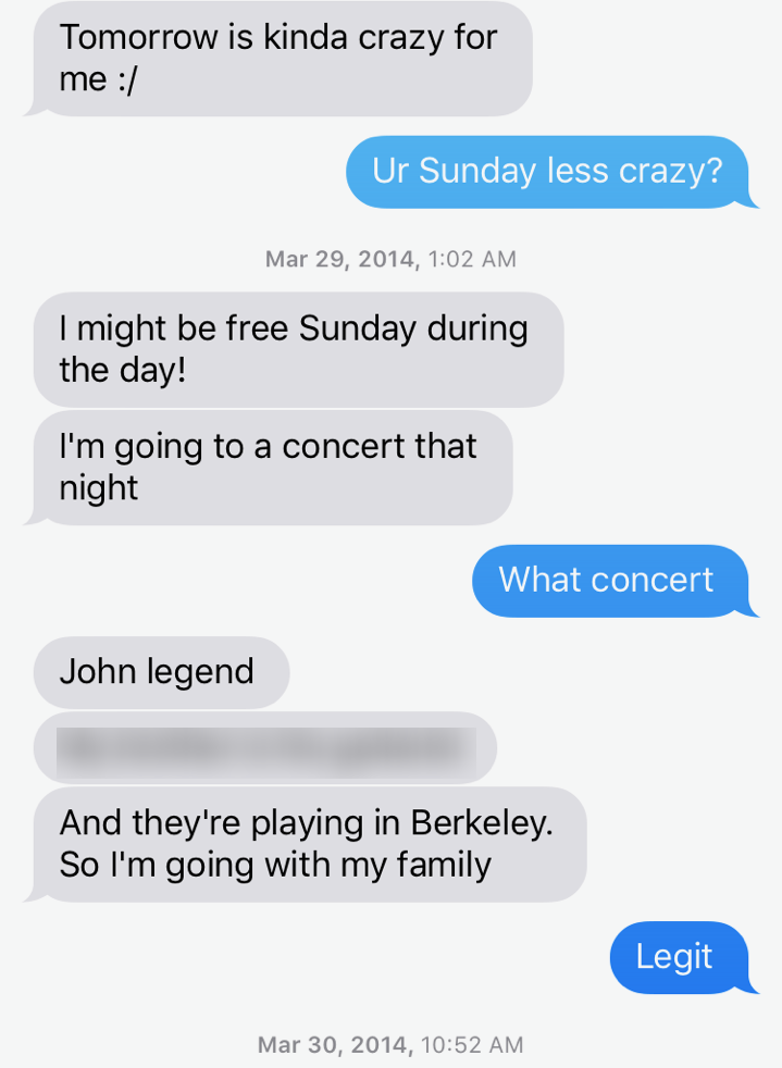 Conversation screenshot