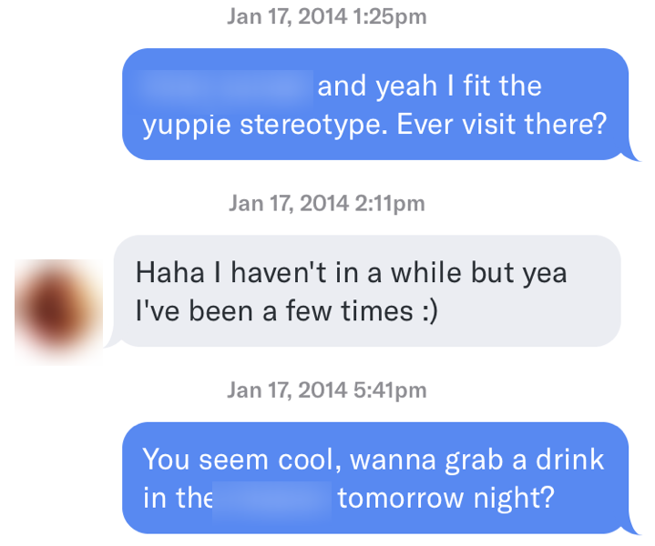 Conversation screenshot