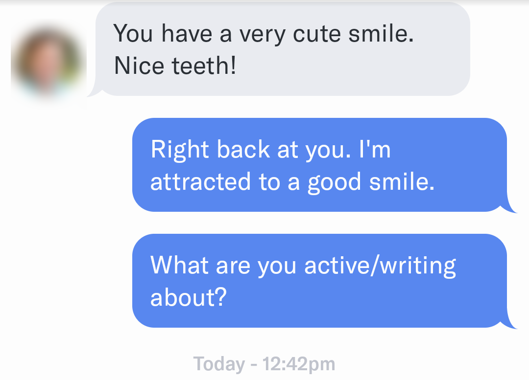 Conversation screenshot