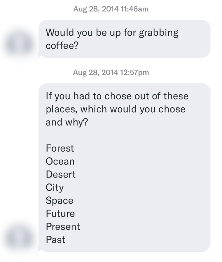 Conversation screenshot