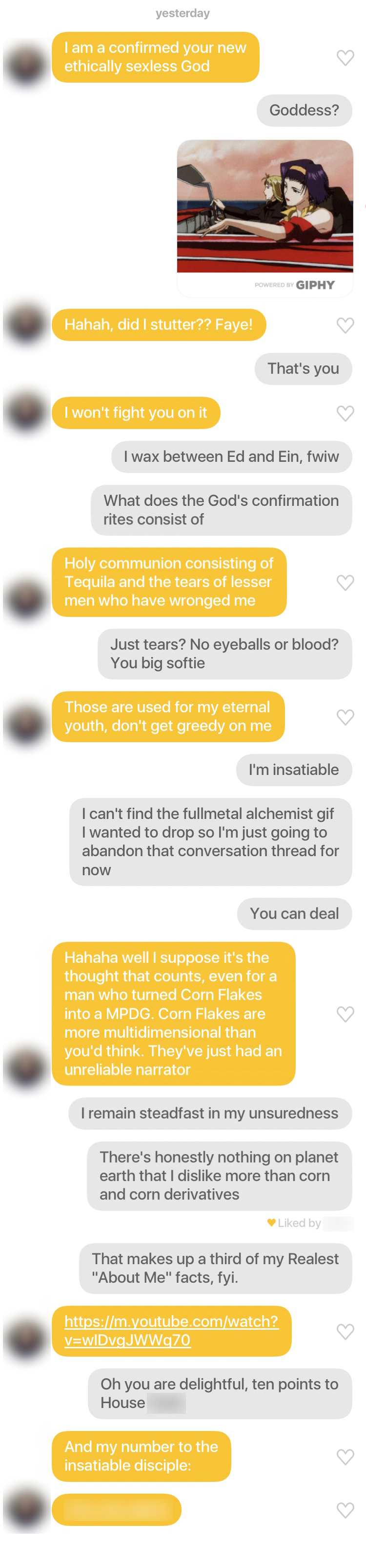 Conversation screenshot