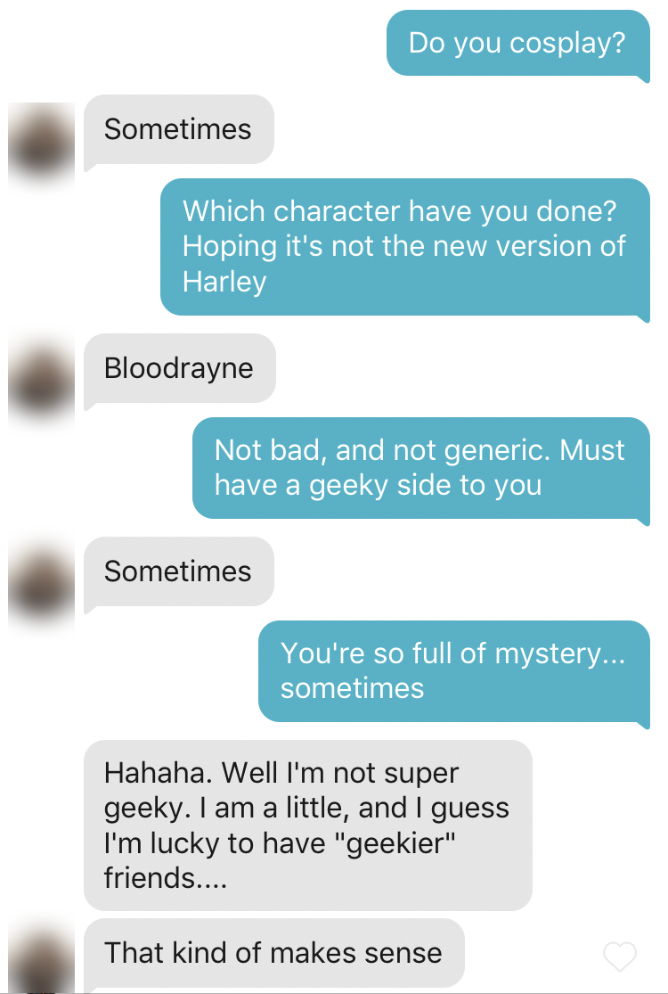 Conversation screenshot
