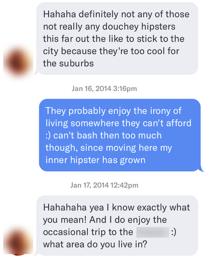 Conversation screenshot