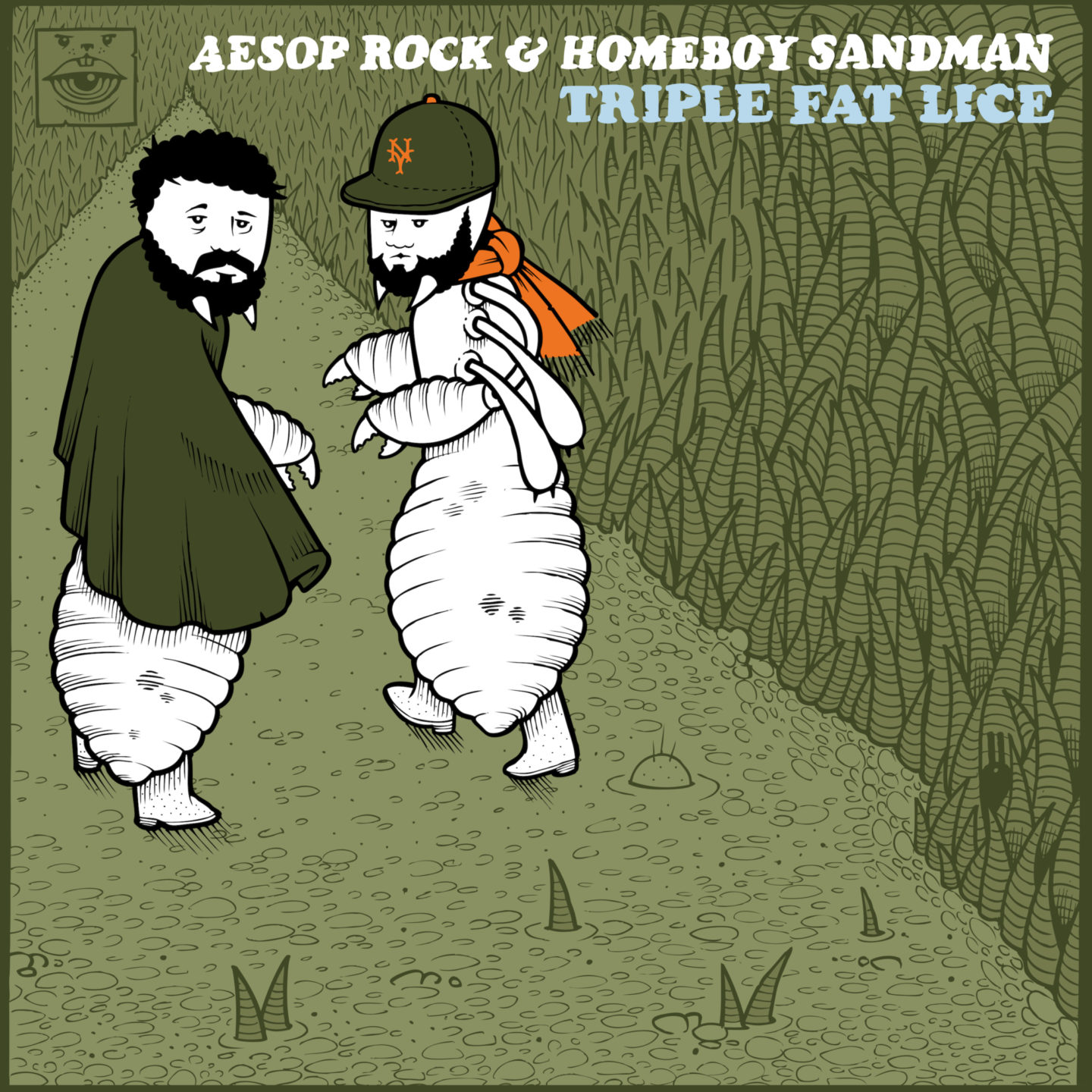 Resultado de imagen para Aesop Rock & Homeboy Sandman - Triple Fat Lice (2017)