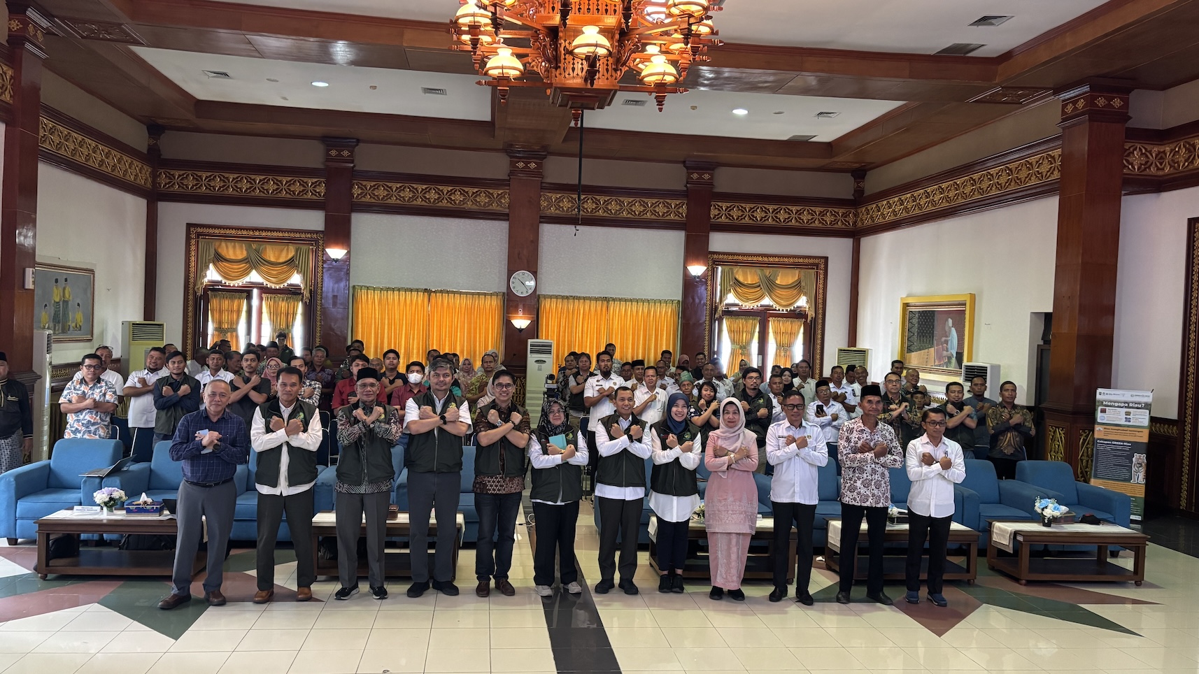 Sosialisasi dan Dialog Strategis terkait Implementasi GREEN Riau di Kabupaten Siak, Pelalawan dan Kepulauan Meranti