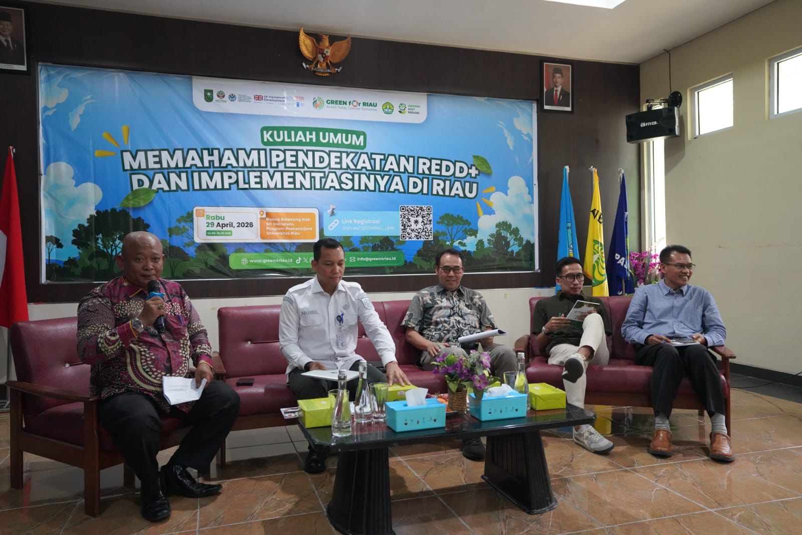 Akademisi UNRI Dorong Aksi Nyata Mitigasi Iklim melalui GREEN for Riau