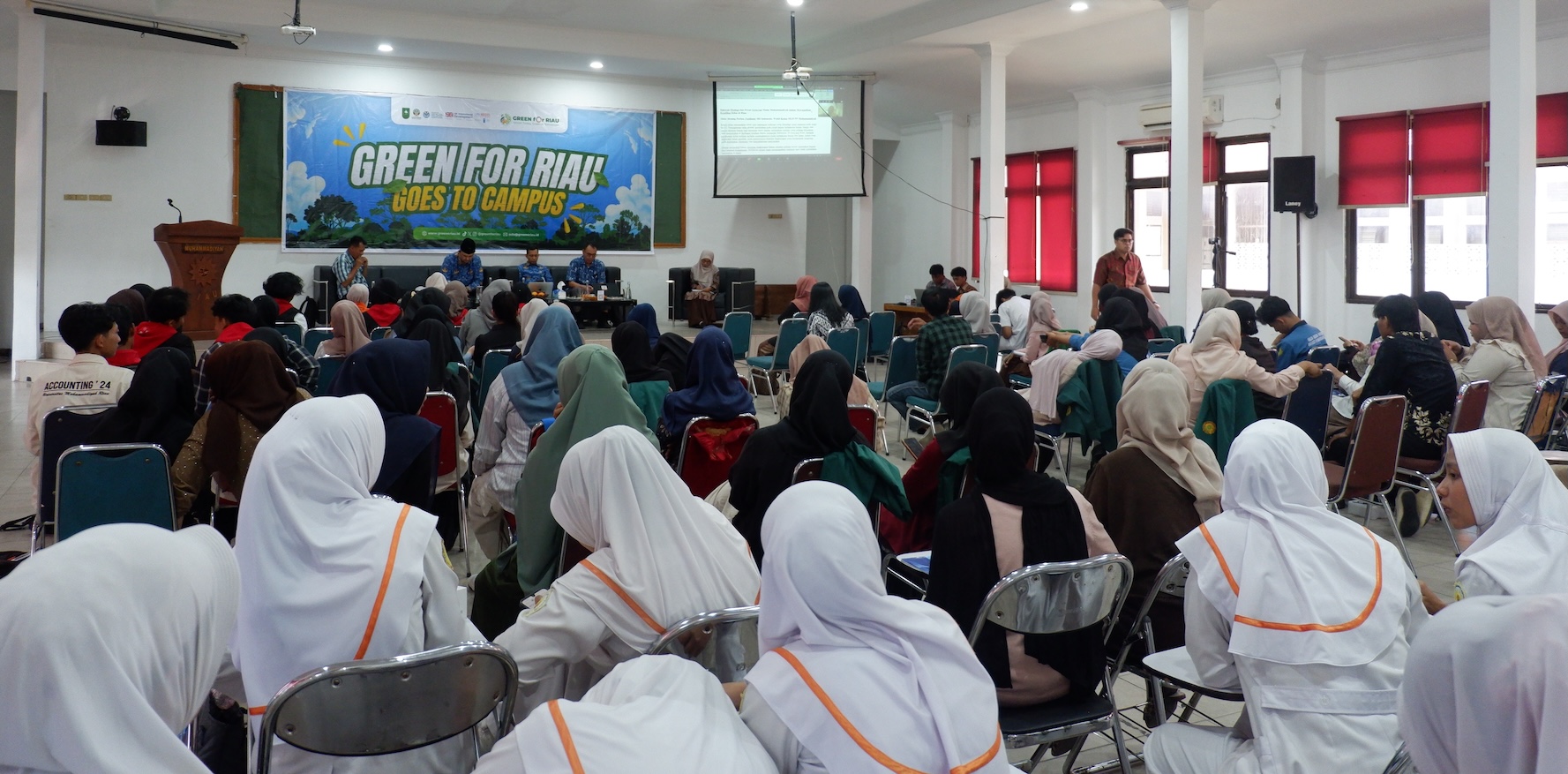 GREEN Goes to Campus; Universitas Muhammadiyah Riau dan GREEN for Riau Perkuat Literasi REDD+ dan Karbon Yurisdiksi Berkelanjutan 
