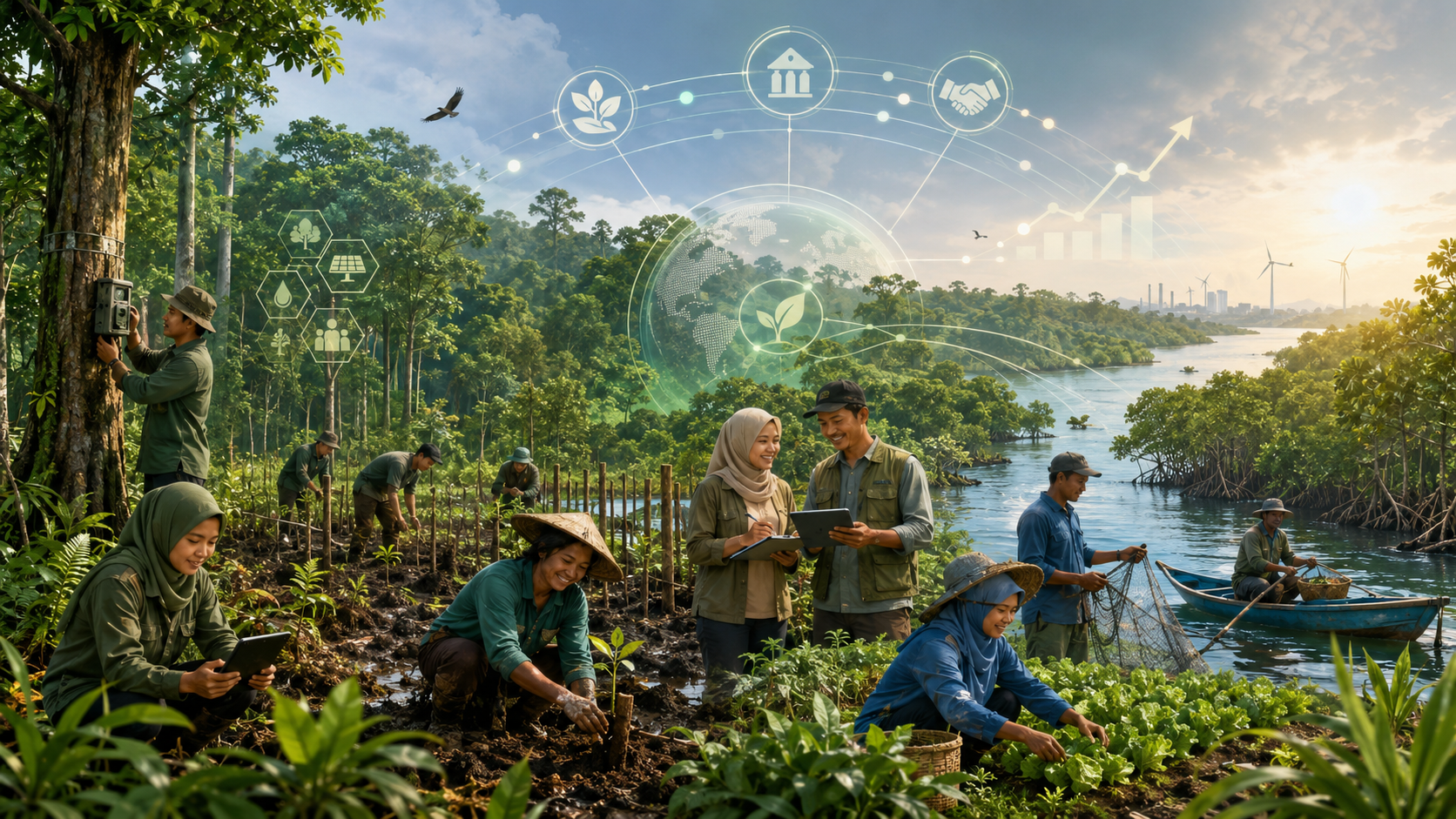Inisiatif GREEN for Riau: Menjembatani Kesenjangan Pendanaan Iklim dan Mendorong Transformasi Ekonomi Wilayah yang Inklusif