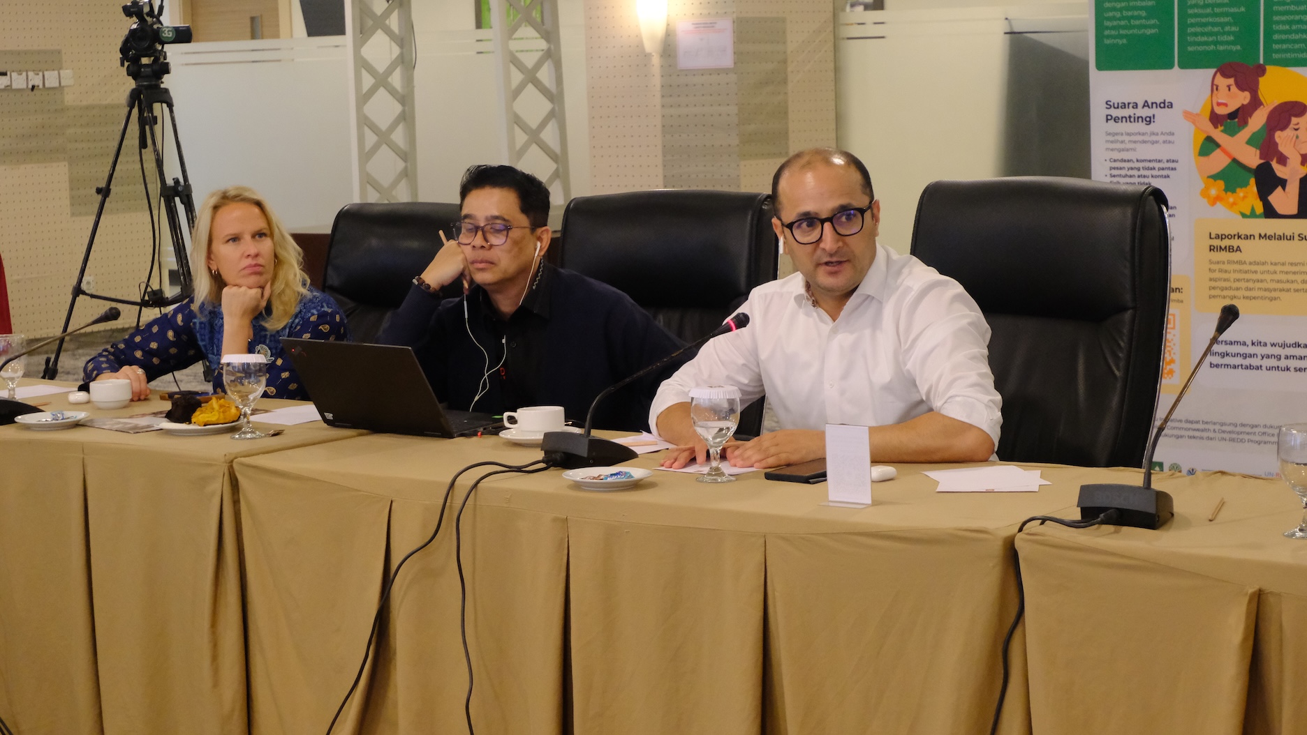 Riau Matangkan Kerangka Nesting JREDD+: Menyatukan Proyek, Masyarakat, dan Pemerintah dalam Satu Sistem Karbon Berintegritas