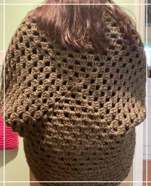 Continuous Granny Square Shrug