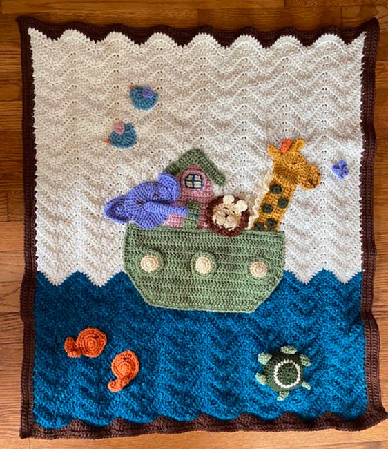 BusyMomma218's make photo for Noah@qs Ark Blanket