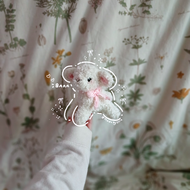 MadebyEllie's make photo for Little Lamb crochet pdf pattern